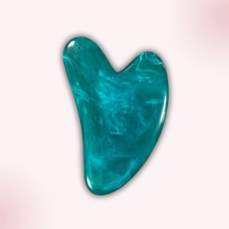 Natural Resin Jade Gua Sha Massager